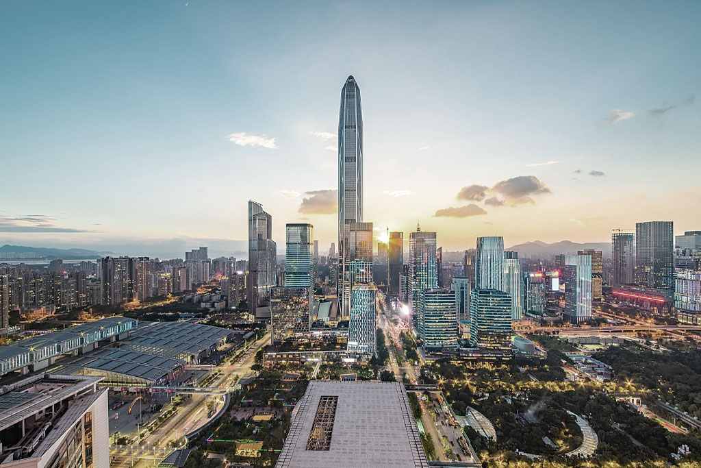 Shenzhen Skyline in China