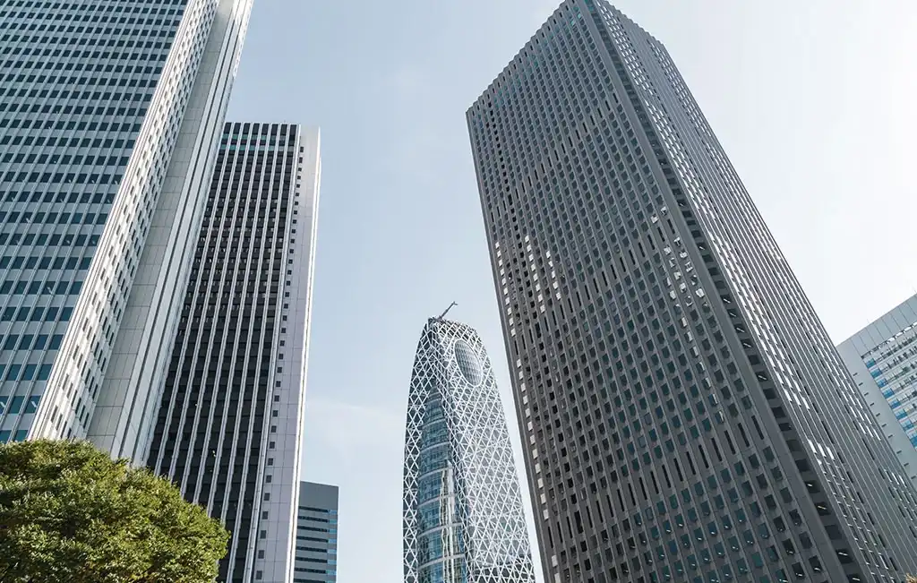 Central Tokyo Skyline