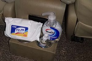service safety passenger sanitizer in car